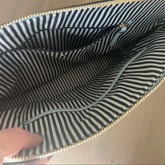 Kate Spade Large Leather Dome Satchel in Light Blue - Picture 3 of 4